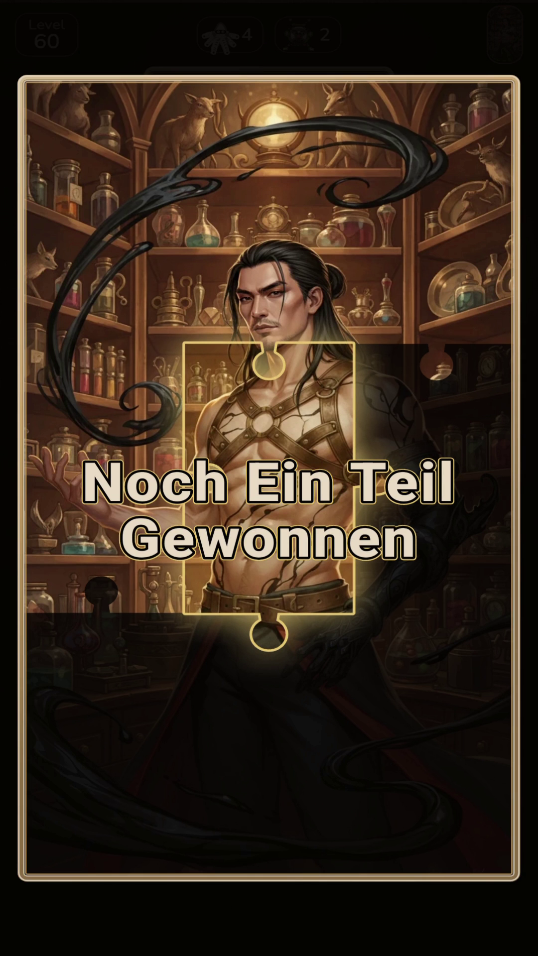 Gewinne ein Puzzleteil des Bildes