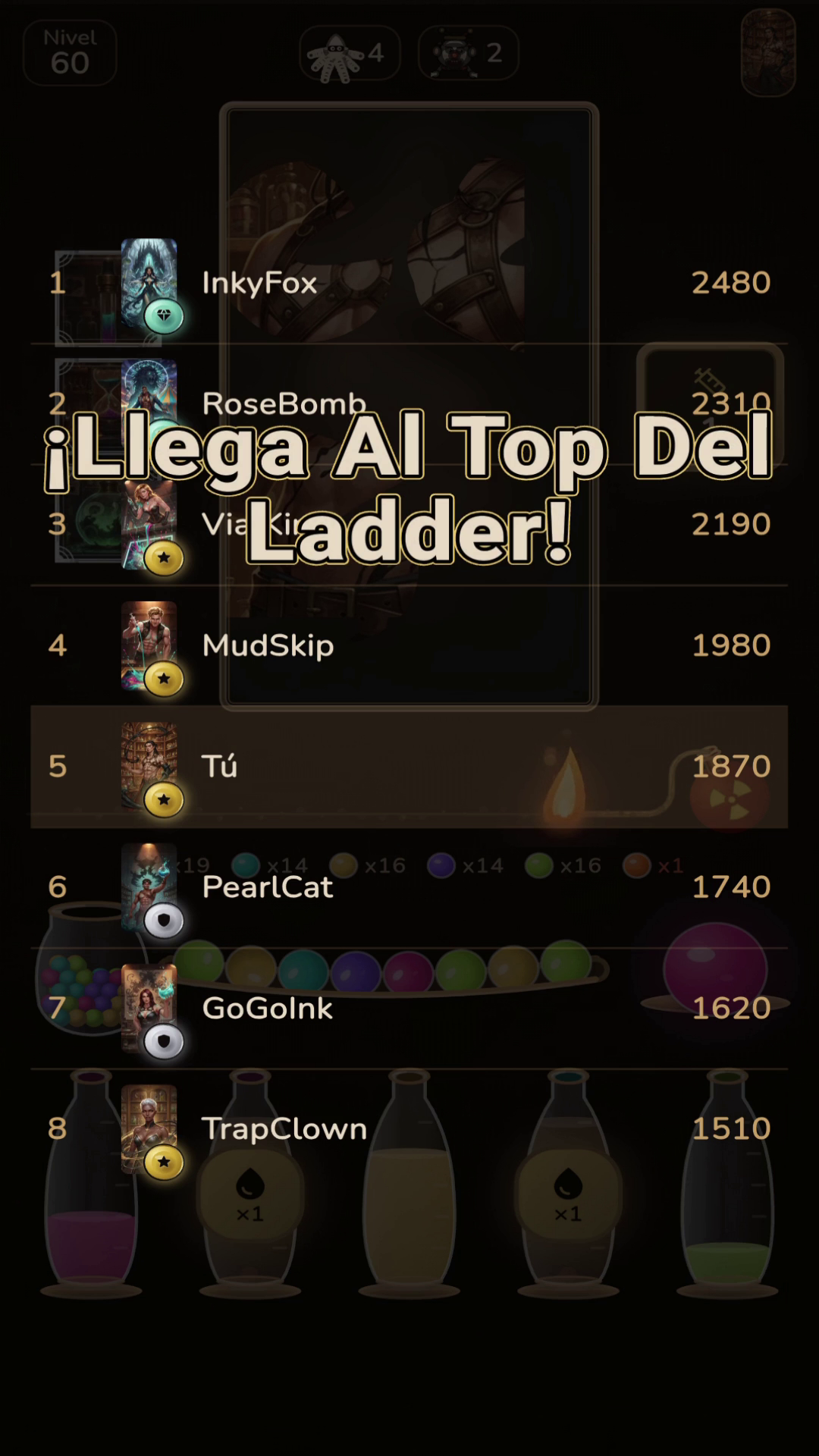 Modo Ladder: sube al Top 8