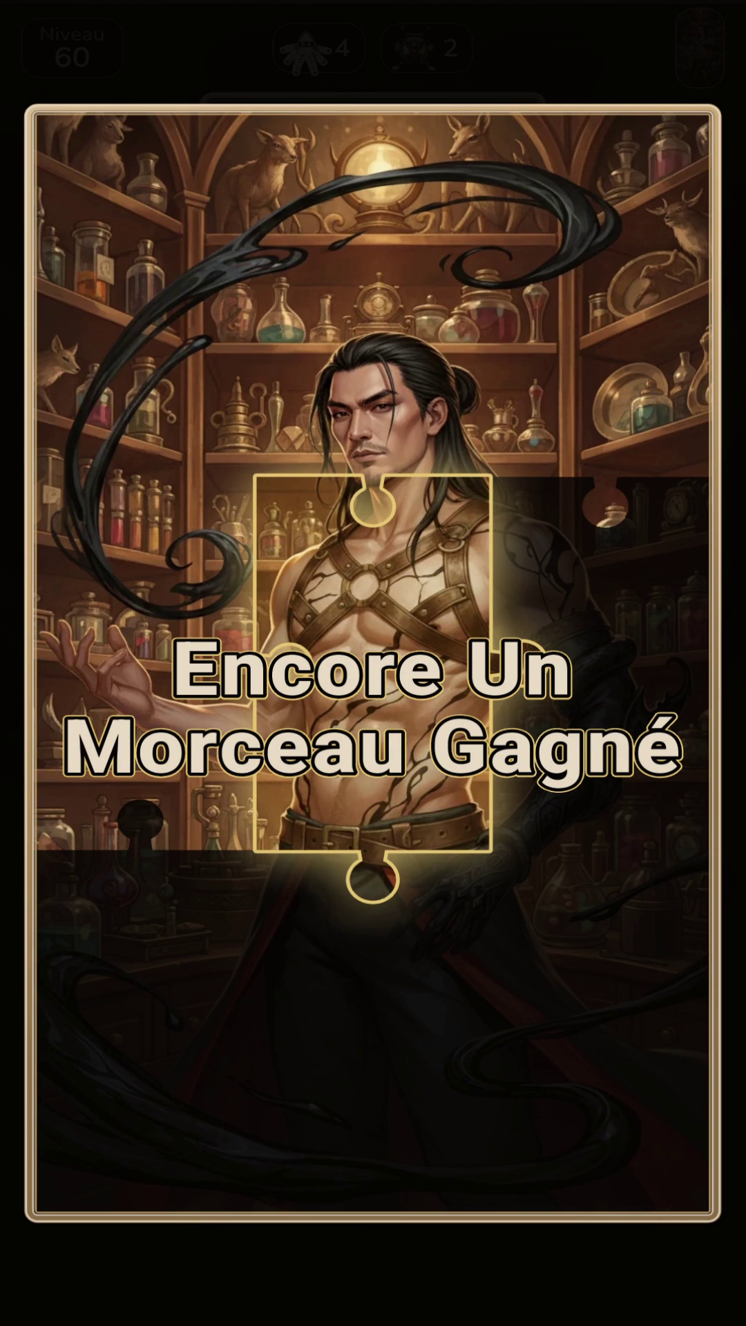 Gagnez une pièce de l'image cachée