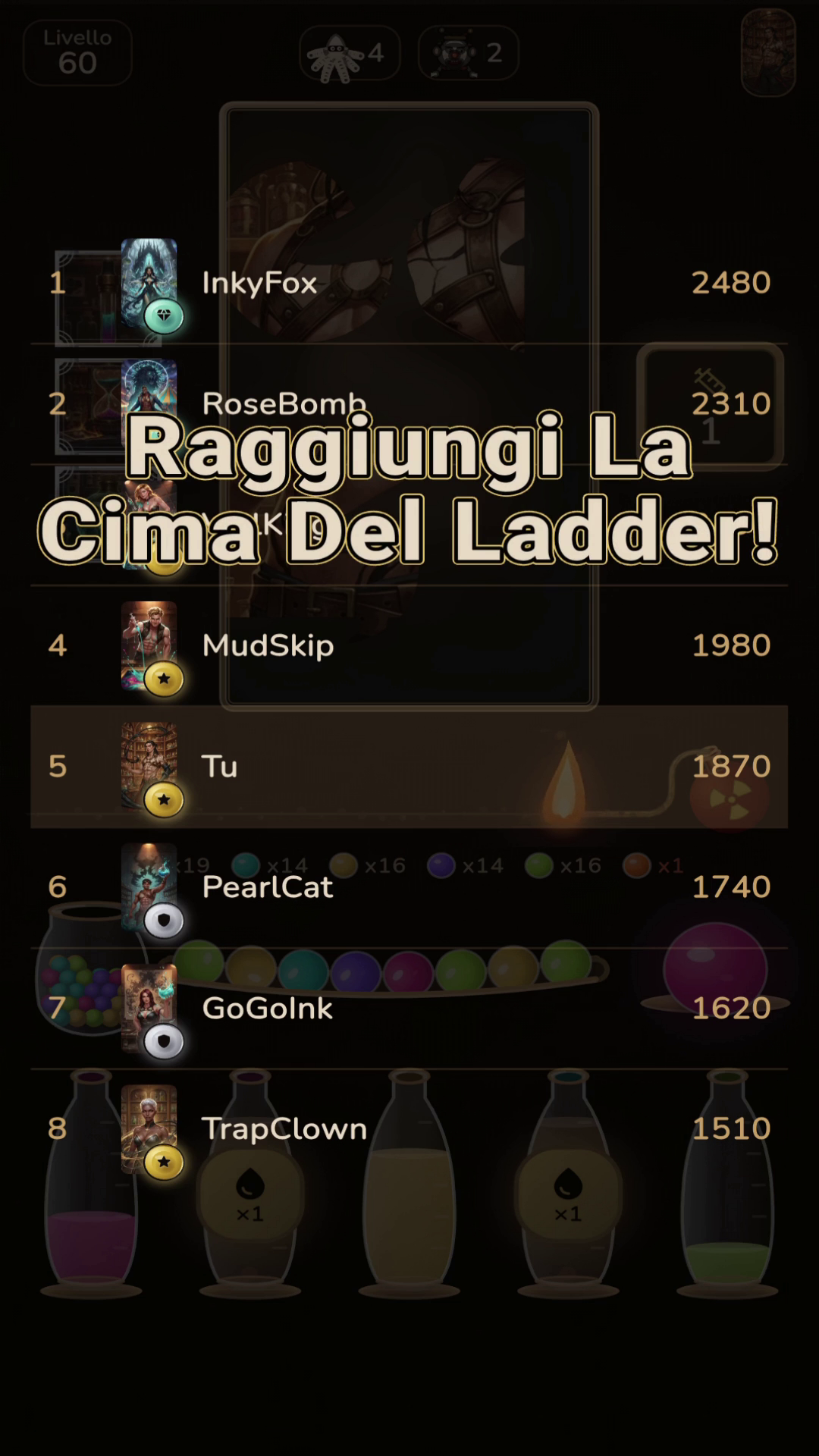 Modalità Ladder: scala la Top 8